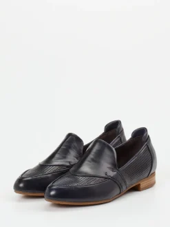 Ginger & Glove – Loafer aus Lammleder Dunkelblau