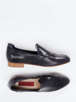 Ginger & Glove – Loafer aus Lammleder Dunkelblau