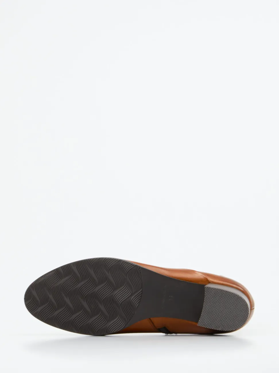 Ginger & Glove – Stiefelette aus Kalbleder cognacbraun