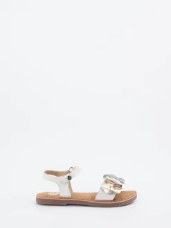 Gioseppo – Riemchensandale aus Kalbleder Offwhite