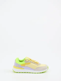 Gioseppo – Sneaker aus Veloursleder in Gelb