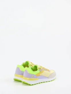 Gioseppo – Sneaker aus Veloursleder in Gelb