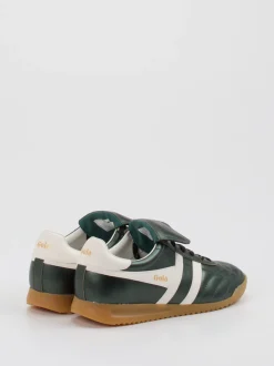 Gola – Retro-Sneaker aus glänzendem Leder grün