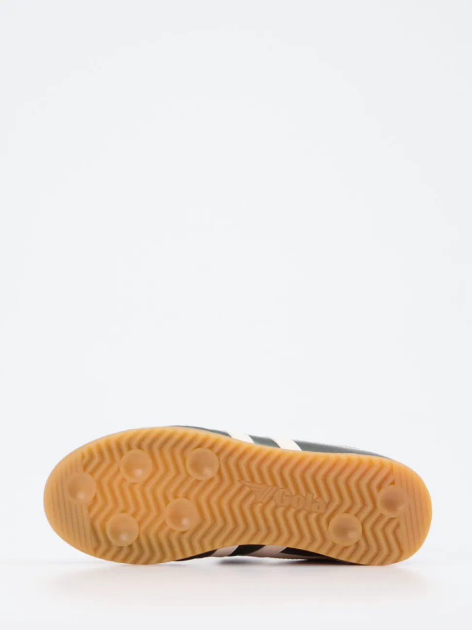 Gola – Retro-Sneaker aus glänzendem Leder grün