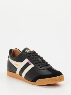 Gola – Retro-Sneaker aus Kalbleder schwarz