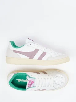 Gola – Retro-Sneaker aus Leder in Off-White