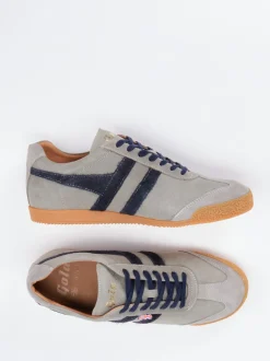 Gola – Retro-Sneaker aus Veloursleder grau