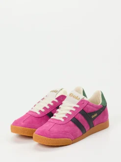 Gola – Retro-Sneaker aus Veloursleder Pink