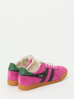 Gola – Retro-Sneaker aus Veloursleder Pink