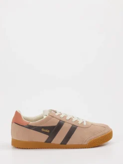 Gola – Retro-Sneaker aus Veloursleder Rosébeige