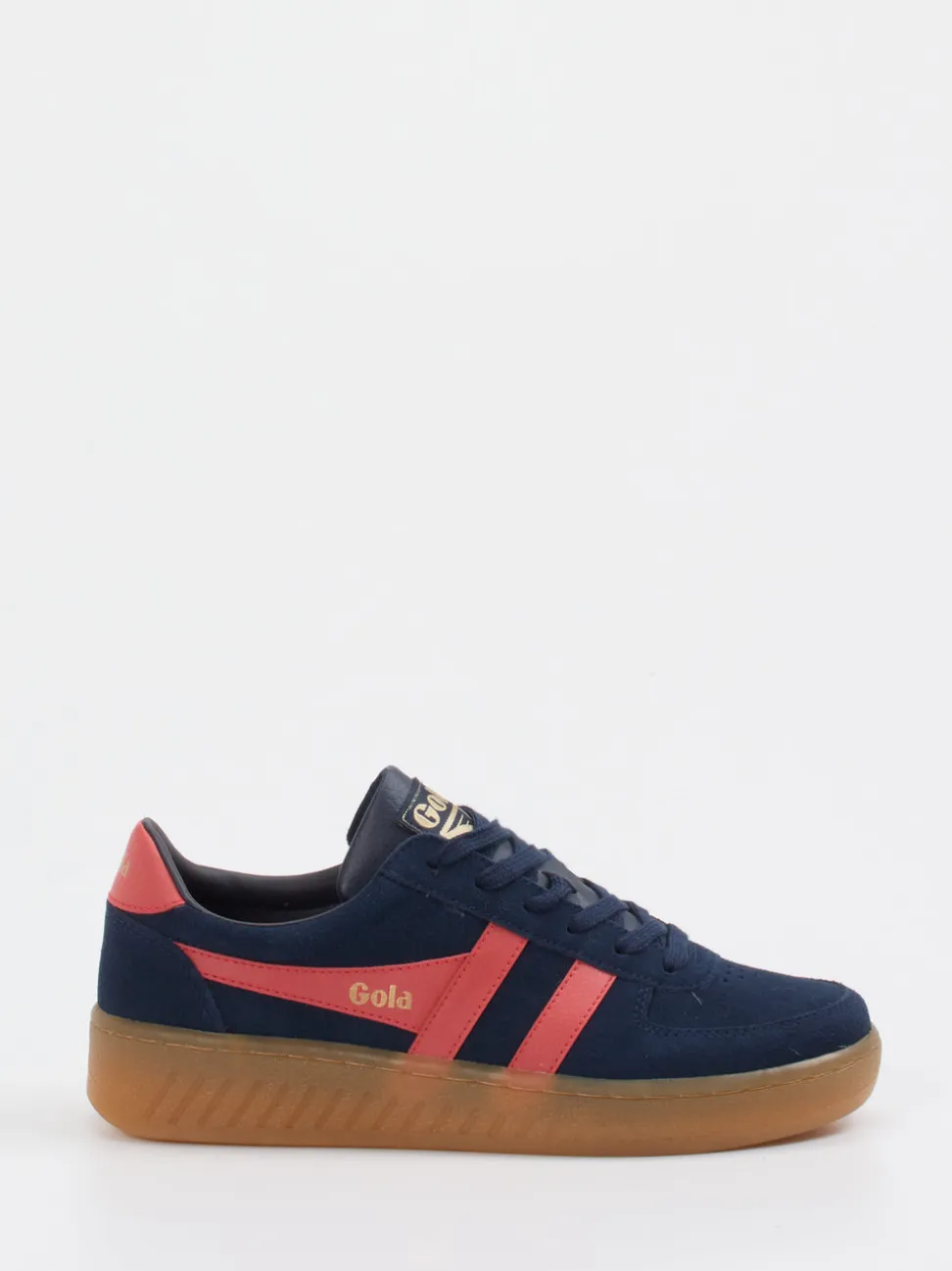 Gola – Retro-Sneaker aus Veloursleder Dunkelblau