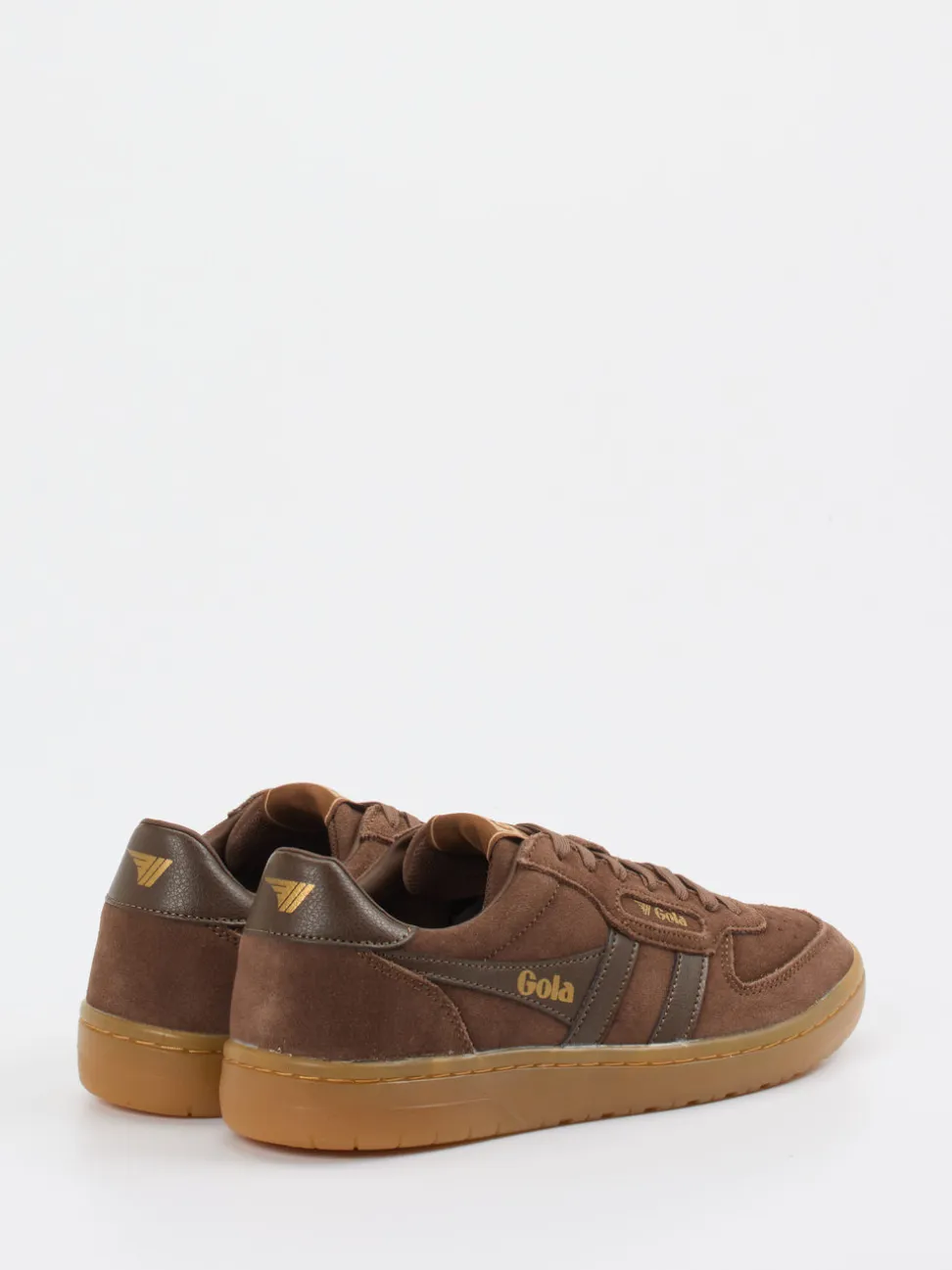 Gola – Retro-Sneaker aus Veloursleder Braun