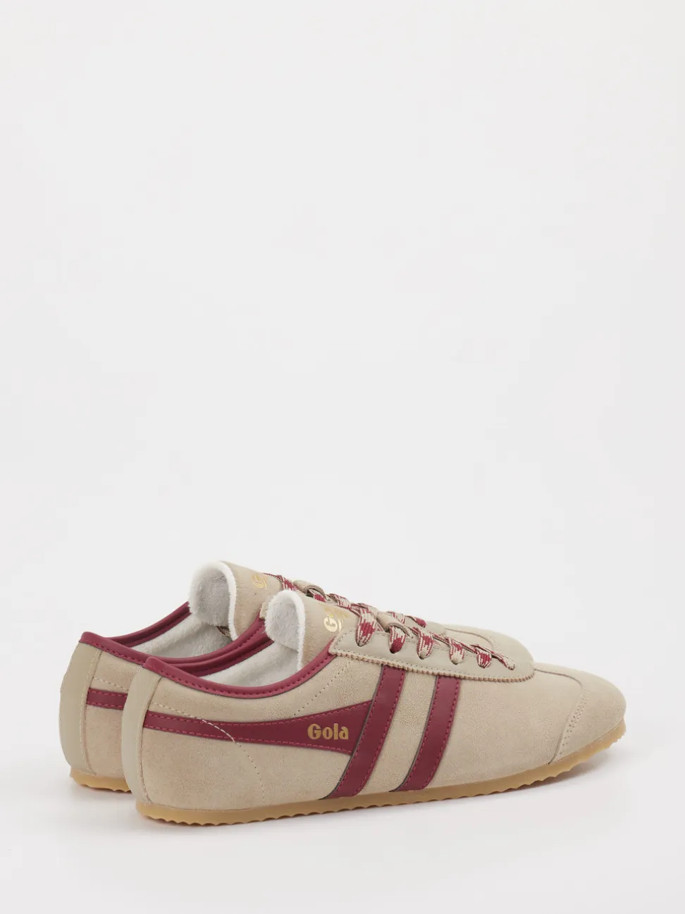 Gola – Retro-Sneaker aus Veloursleder Beige