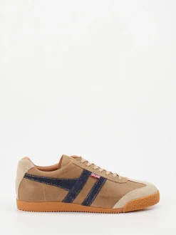 GOLA – Retro-Sneaker aus Veloursleder Sandbeige