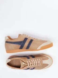 GOLA – Retro-Sneaker aus Veloursleder Sandbeige