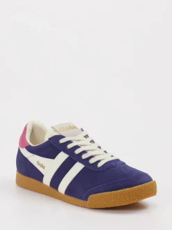 Gola – Retro-Sneaker aus Veloursleder in Blau