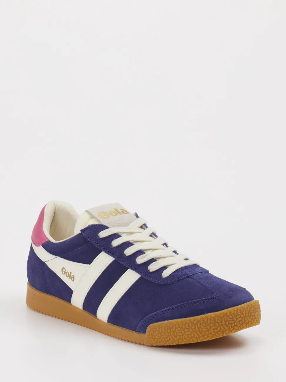 Gola – Retro-Sneaker aus Veloursleder in Blau