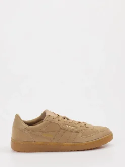 Gola – Retro-Sneaker aus Veloursleder sandbeige