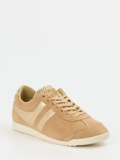Gola – Retro-Sneaker aus Veloursleder sandbeige