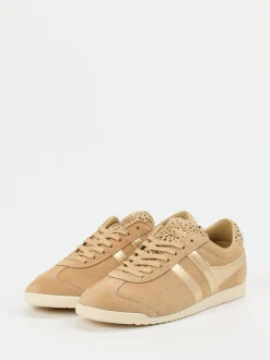 Gola – Retro-Sneaker aus Veloursleder sandbeige