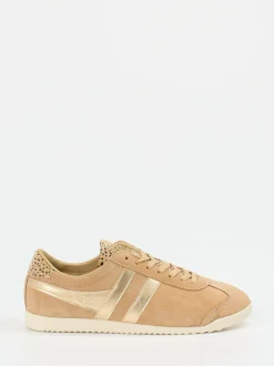 Gola – Retro-Sneaker aus Veloursleder sandbeige