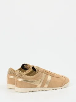 Gola – Retro-Sneaker aus Veloursleder sandbeige