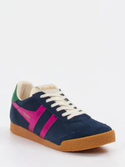 Gola – Retro-Sneaker aus Veloursleder Dunkelblau
