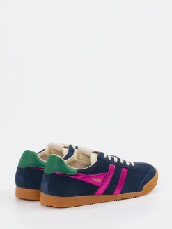 Gola – Retro-Sneaker aus Veloursleder Dunkelblau