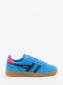 Gola – Retro-Sneaker aus Veloursleder Blau