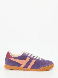 Gola – Retro-Sneaker aus Veloursleder Violett