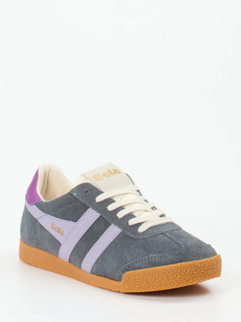 Gola – Retro-Sneaker aus Veloursleder Schieferblau