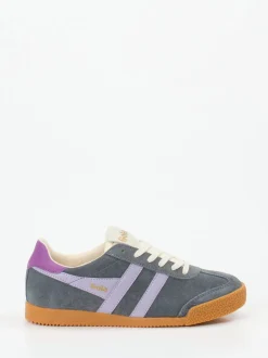 Gola – Retro-Sneaker aus Veloursleder Schieferblau