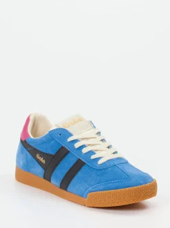 Gola – Retro-Sneaker aus Veloursleder Kornblumenblau