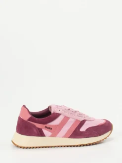 Gola – Retro-Sneaker aus Veloursleder Rosé