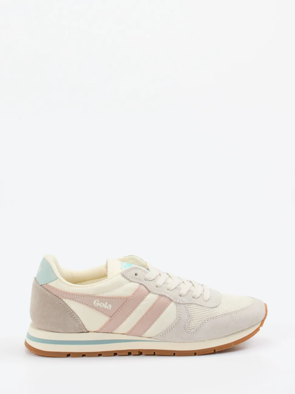 Gola – Retro-Sneaker aus Veloursleder beige