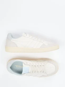 Gola – Sneaker aus Kalbleder in Cremeweiß