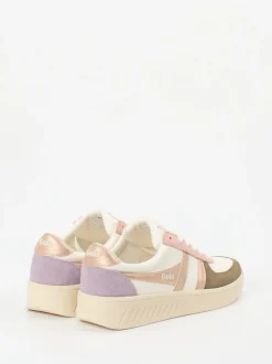Gola – Sneaker aus Leder mit Pastell-Colorblocking