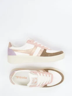 Gola – Sneaker aus Leder mit Pastell-Colorblocking
