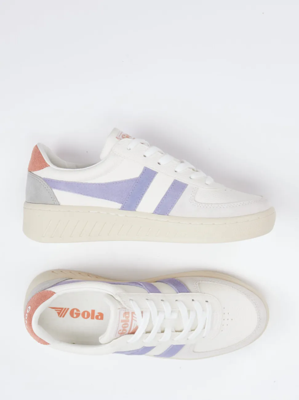 Gola – Sneaker aus Leder mit Pastellakzenten