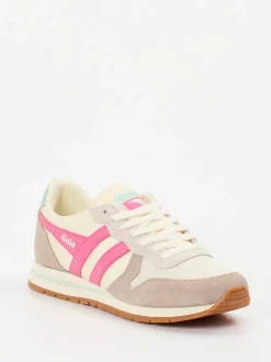Gola – Sneaker aus Veloursleder cremeweiß