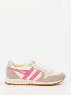 Gola – Sneaker aus Veloursleder cremeweiß