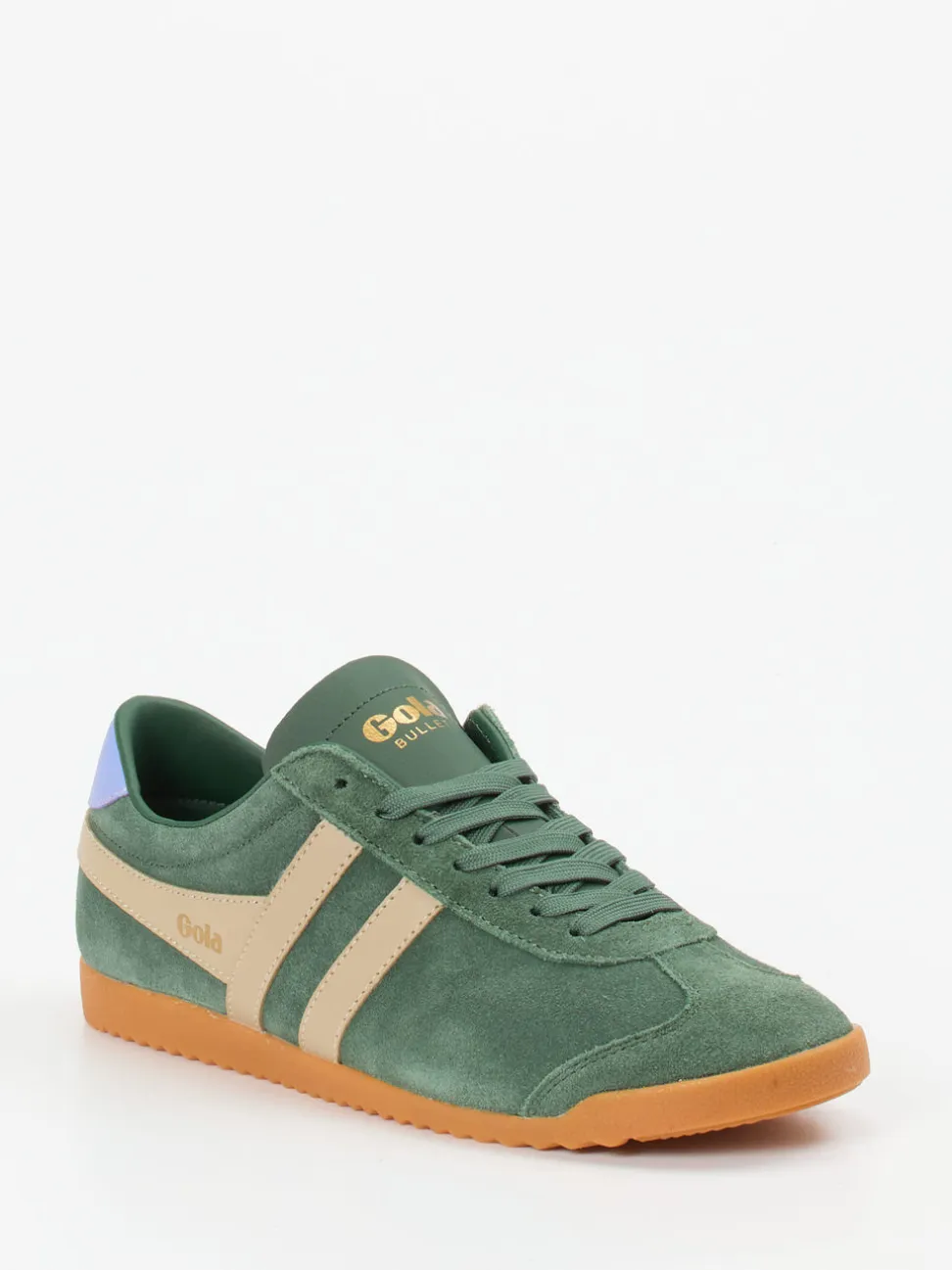 Gola – Sneaker aus Veloursleder in Salbeigrün