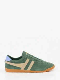 Gola – Sneaker aus Veloursleder in Salbeigrün