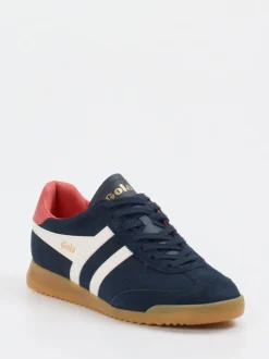 Gola – Sneaker aus Veloursleder Dunkelblau