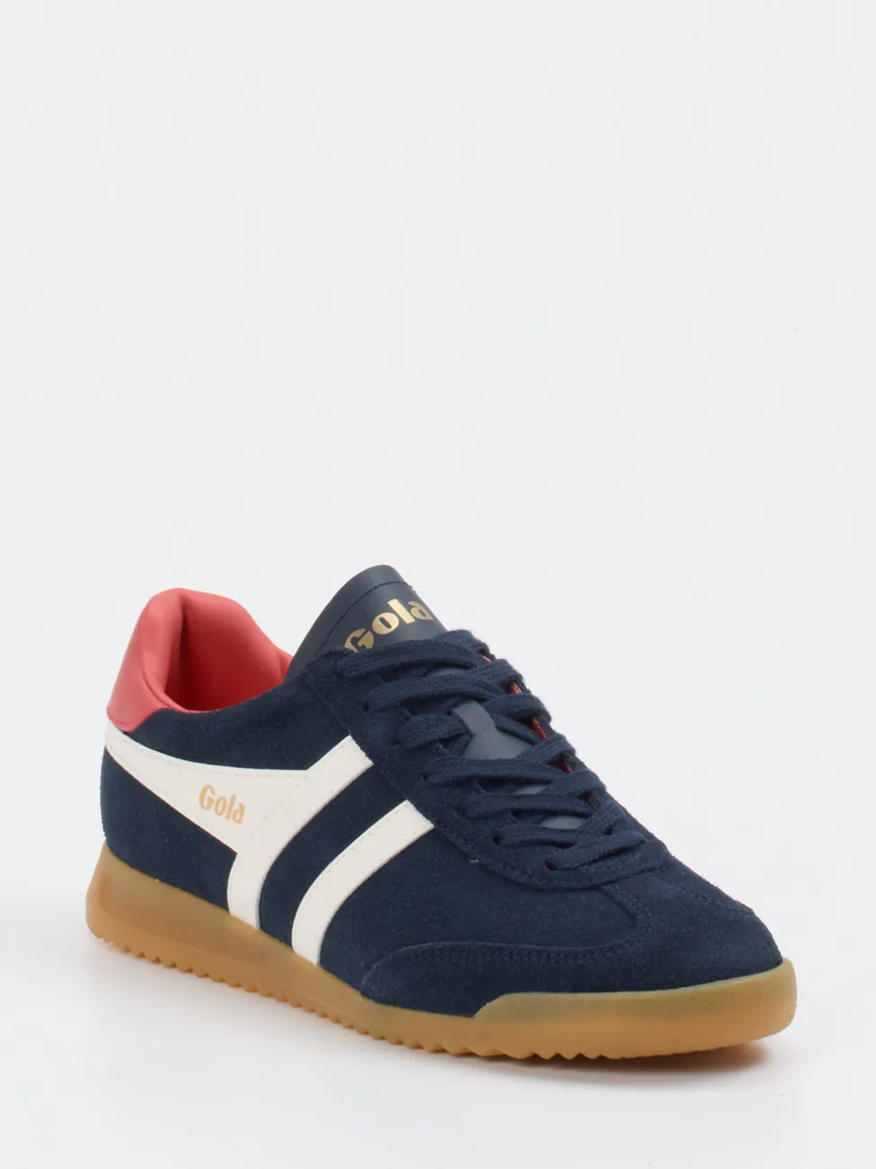 Gola – Sneaker aus Veloursleder Dunkelblau