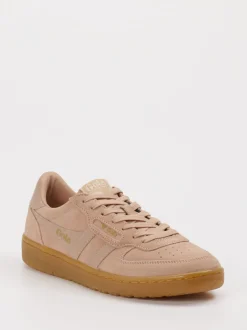 Gola – Sneaker aus Veloursleder in Rosébeige