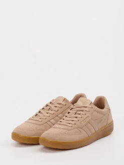 Gola – Sneaker aus Veloursleder in Rosébeige