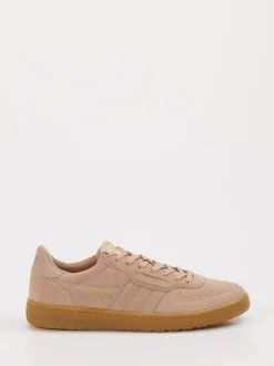 Gola – Sneaker aus Veloursleder in Rosébeige