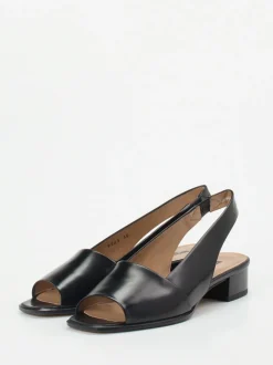 Gritti – Slingpumps aus Kalbleder schwarz