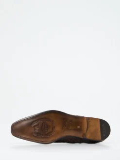 Harris – Chelsea Boots aus Flechtleder in Braun
